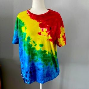 POLO Ralph Lauren Tie Dye T-shirt Men’s Size Large